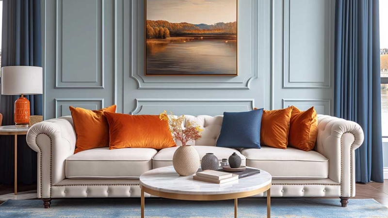 Giặt sofa thường xuyên để duy trì thẩm mỹ và tạo không gian sống trong lành cho gia đình