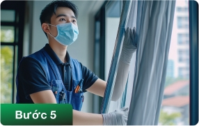 Lắp đặt rèm cửa