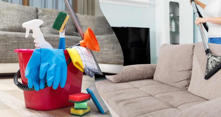 Các phương pháp giặt sofa vải hiệu quả