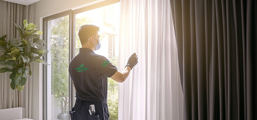Dịch vụ giặt rèm cửa Quận 12 tại Vesinhtoday đảm bảo chuyên nghiệp, uy tín