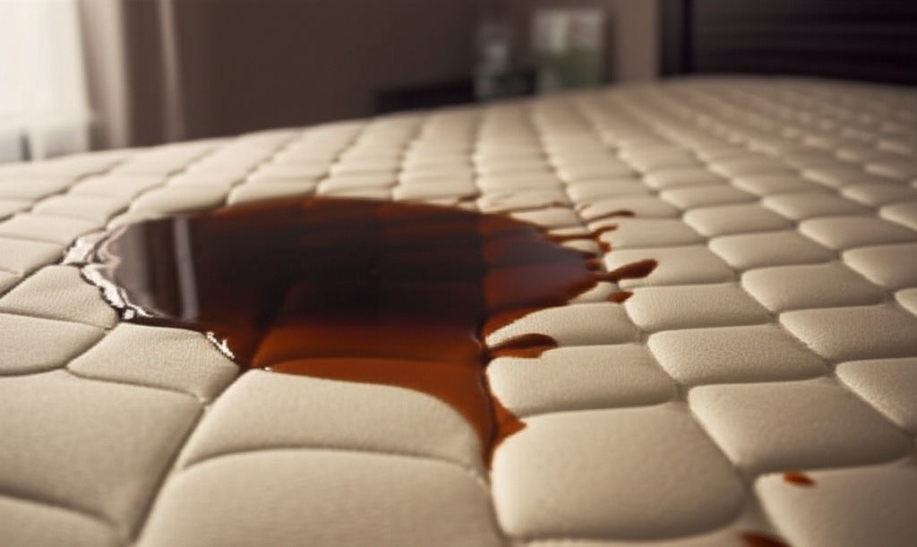 Vết cà phê trên nệm cần được xử lý sớm để tránh vết ố cứng đầu, nấm mốc và mùi hôi.