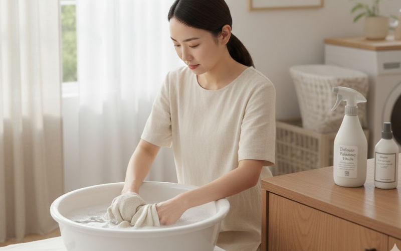 Giặt rèm vải bằng phương pháp giặt ướt