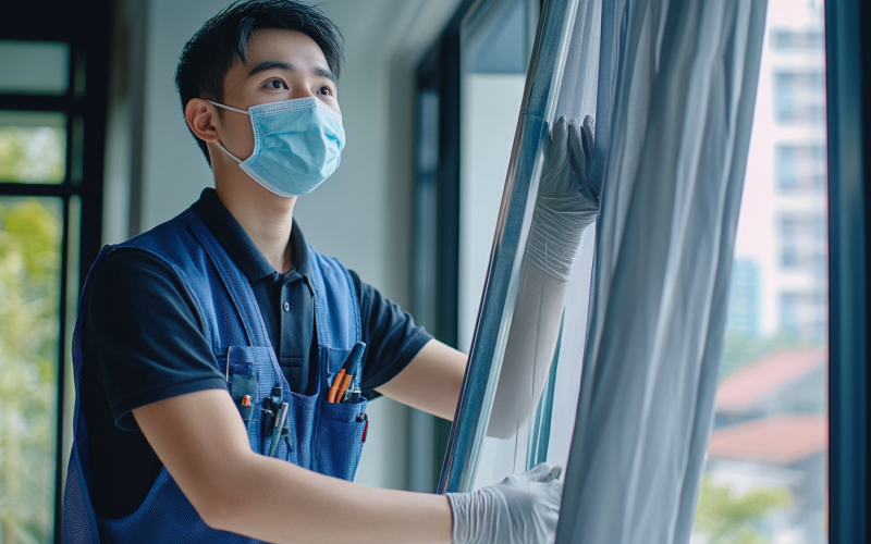 Vesinhtoday đơn vị giặt rèm vải uy tín