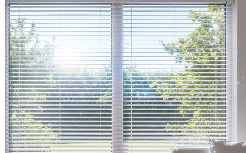 Rèm sáo nhôm có phủ lớp chống tia UV