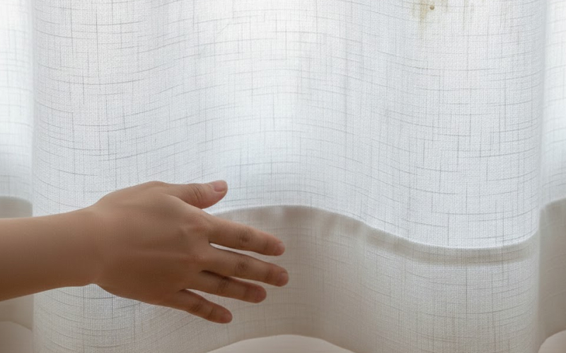 Quy trình phục hồi rèm sau khi loại bỏ bã kẹo cao su