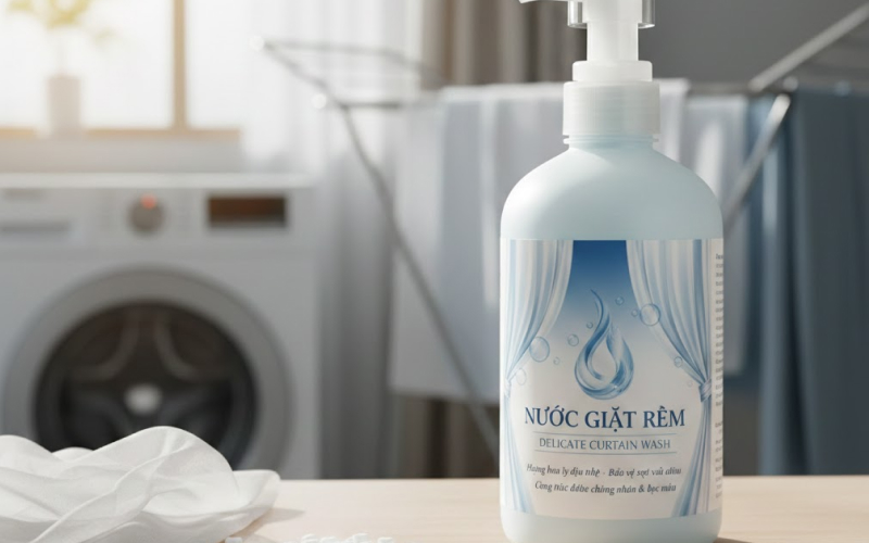 Tiêu chí đánh giá nước giặt rèm cửa chuyên dụng