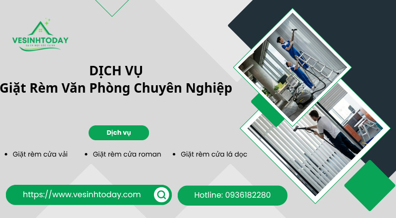 DỊCH VỤ
Giặt Rèm Văn Phòng Chuyên Nghiệp