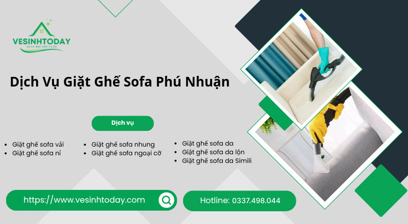 Dịch Vụ Giặt Ghế Sofa Phú Nhuận