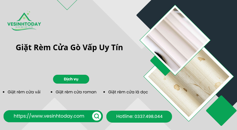 Giặt Rèm Cửa Gò Vấp Uy Tín